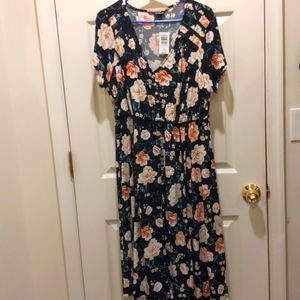 NWT Torrid size 2 floral dress